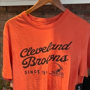 47 Brand Cleveland Browns NFL Orange Tee